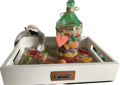 Bougie artisanale  » La Bonbonnière Crépitante »