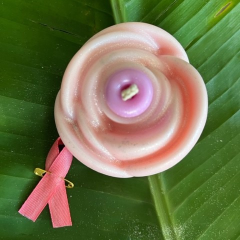 Bougie « La Rose d&rsquo;octobre »